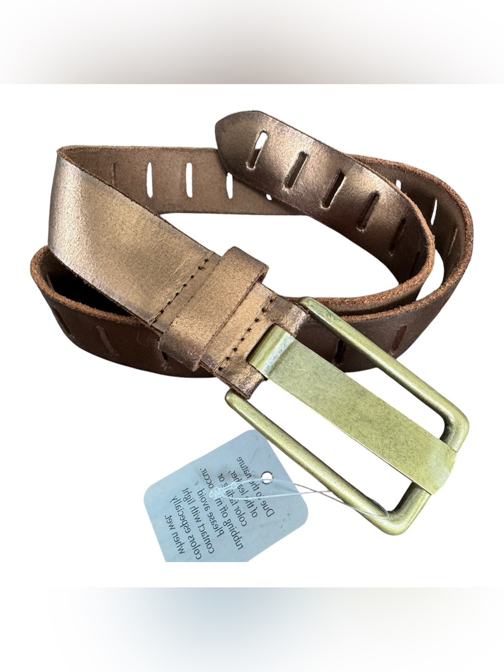 We The Free Jona belt in bronze Leather belt